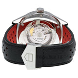 Buy Shop Tag Heuer Carrera Calibre 5 Drive Timer Black Dial Black Leather Strap Watch for Men - WAR2A10.FC6337 USA Online