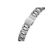 Buy Shop Tag Heuer Carrera Date Diamonds Mother of Pearl Dial Silver Steel Strap Watch for Women - WBN2414.BA0621 USA Online