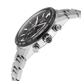 Buy Shop Tag Heuer Carrera Automatic Chronograph Black Dial Silver Steel Strap Watch for Men - CBN2A1B.BA0643 USA Online