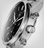 Buy Shop Tag Heuer Carrera Chronograph Black Dial Silver Steel Strap Watch for Men - CBN2010.BA0642 USA Online