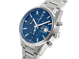 Buy Shop Tag Heuer Carrera Chronograph 41mm Blue Dial Silver Steel Strap Watch for Men - CBK2112.BA0715 USA Online