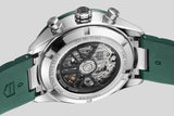 Buy Shop Tag Heuer Carrera Chronograph 44mm Green Dial Green Steel Strap Watch for Men - CBN2A1N.FT6238 USA Online
