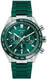 Buy Shop Tag Heuer Carrera Chronograph 44mm Green Dial Green Steel Strap Watch for Men - CBN2A1N.FT6238 USA Online