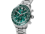 Buy Shop Tag Heuer Carrera Chronograph 44mm Green Dial Silver Steel Strap Watch for Men - CBN2A1N.BA0643 USA Online
