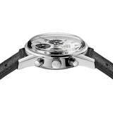 Buy Shop Tag Heuer Carrera Chronograph 60th Anniversary Silver Dial Black Leather Strap Watch for Men - CBK221H.FC8317 USA Online