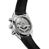 Buy Shop Tag Heuer Carrera Chronograph Black Dial Black Leather Strap Watch for Men - CBN201C.FC6542 USA Online