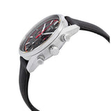 Buy Shop Tag Heuer Carrera Chronograph Black Dial Black Leather Strap Watch for Men - CBN201C.FC6542 USA Online