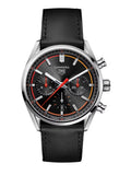 Buy Shop Tag Heuer Carrera Chronograph Black Dial Black Leather Strap Watch for Men - CBN201C.FC6542 USA Online