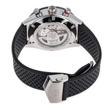 Buy Shop Tag Heuer Carrera Chronograph Black Dial Black Rubber Strap Watch for Men - CBN2A1AA.FT6228 USA Online
