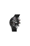 Buy Shop Tag Heuer Carrera Chronograph Black Dial Black Rubber Strap Watch for Men - CBN2A1AA.FT6228 USA Online