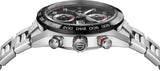 Buy Shop Tag Heuer Carrera Chronograph Black Dial Silver Steel Strap Watch for Men - CBN2A1AA.BA0643 USA Online