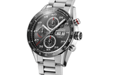Buy Shop Tag Heuer Carrera Chronograph Black Dial Silver Steel Strap Watch for Men - CBN2A1AA.BA0643 USA Online