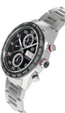 Buy Shop Tag Heuer Carrera Chronograph Black Dial Silver Steel Strap Watch for Men - CBN2A1AA.BA0643 USA Online