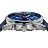 Buy Shop Tag Heuer Carrera Chronograph Blue Dial Blue Leather Strap Watch for Men - CBN201D.FC6543 USA Online