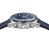 Buy Shop Tag Heuer Carrera Chronograph Blue Dial Blue Leather Strap Watch for Men - CBS2212.FC6535 USA Online