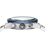 Buy Shop Tag Heuer Carrera Chronograph Blue Dial Silver Steel Strap Watch for Men - CBG2A11.BA0654 USA Online