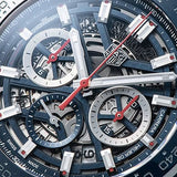 Buy Shop Tag Heuer Carrera Chronograph Blue Dial Silver Steel Strap Watch for Men - CBG2A11.BA0654 USA Online