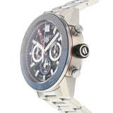 Buy Shop Tag Heuer Carrera Chronograph Blue Dial Silver Steel Strap Watch for Men - CBG2A1Z.BA0658 USA Online