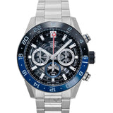 Buy Shop Tag Heuer Carrera Chronograph Blue Dial Silver Steel Strap Watch for Men - CBG2A1Z.BA0658 USA Online