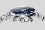 Buy Shop Tag Heuer Carrera Chronograph Blue Dial Silver Steel Strap Watch for Men - CBN2011.BA0642 USA Online