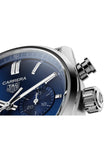 Buy Shop Tag Heuer Carrera Chronograph Blue Dial Silver Steel Strap Watch for Men - CBN2011.BA0642 USA Online