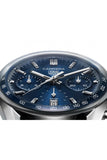 Buy Shop Tag Heuer Carrera Chronograph Blue Dial Blue Leather Strap Watch for Men - CBS2212.FC6535 USA Online