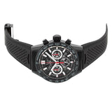 Buy Shop Tag Heuer Carrera Chronograph Steel & Ceramic Black Dial Black Rubber Strap Watch for Men - CBG2090.FT6145 USA Online