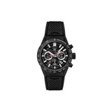 Buy Shop Tag Heuer Carrera Chronograph Steel & Ceramic Black Dial Black Rubber Strap Watch for Men - CBG2090.FT6145 USA Online