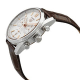 Buy Shop Tag Heuer Carrera Chronograph White Dial Brown Leather Strap Watch for Men - CBN2013.FC6483 USA Online