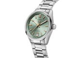 Buy Shop Tag Heuer Carrera Date Automatic 18K Green Dial Silver Steel Strap Watch for Women - WBN2312.BA0001 USA Online