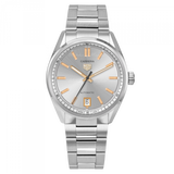 Buy Shop Tag Heuer Carrera Date Silver Dial Silver Steel Strap Watch for Women - WBN2310.BA0001 USA Online
