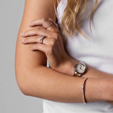 Buy Shop Tag Heuer Carrera Date Automatic Mother of Pearl Dial Two Tone Steel Strap Watch for Women - WBN2450.BD0569 USA Online