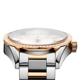 Buy Shop Tag Heuer Carrera Date Automatic Mother of Pearl Dial Two Tone Steel Strap Watch for Women - WBN2450.BD0569 USA Online