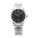 Buy Shop Tag Heuer Carrera Date Black Dial Silver Steel Strap Watch for Men - WBN2110.BA0639 USA Online