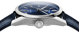 Buy Shop Tag Heuer Carrera Date Blue Dial Blue Leather Strap Watch for Men - WBN2112.FC6504 USA Online