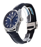 Buy Shop Tag Heuer Carrera Date Blue Dial Blue Leather Strap Watch for Men - WBN2112.FC6504 USA Online