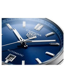 Buy Shop Tag Heuer Carrera Date Blue Dial Silver Steel Strap Watch for Men - WBN2112.BA0639 USA Online