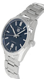 Buy Shop Tag Heuer Carrera Date Blue Dial Silver Steel Strap Watch for Men - WBN2112.BA0639 USA Online