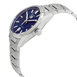 Buy Shop Tag Heuer Carrera Date Blue Dial Silver Steel Strap Watch for Men - WBN2112.BA0639 USA Online