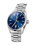 Buy Shop Tag Heuer Carrera Date Blue Dial Silver Steel Strap Watch for Men - WBN2112.BA0639 USA Online