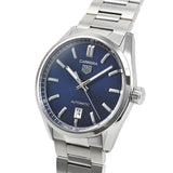 Buy Shop Tag Heuer Carrera Date Blue Dial Silver Steel Strap Watch for Men - WBN2112.BA0639 USA Online