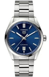Buy Shop Tag Heuer Carrera Date Blue Dial Silver Steel Strap Watch for Men - WBN2112.BA0639 USA Online