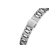 Buy Shop Tag Heuer Carrera Date Diamonds Mother of Pearl Dial Silver Steel Strap Watch for Women - WBN2414.BA0621 USA Online