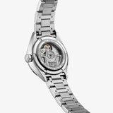 Buy Shop Tag Heuer Carrera Date Diamonds Mother of Pearl Dial Silver Steel Strap Watch for Women - WBN2414.BA0621 USA Online