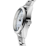 Buy Shop Tag Heuer Carrera Diamonds Mother of Pearl Dial Silver Steel Strap Watch for Women - WBN2412.BA0621 USA Online