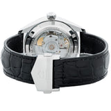 Buy Shop Tag Heuer Carrera Date Silver Dial Black Leather Strap Watch for Men - WBN2111.FC6505 USA Online