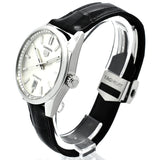 Buy Shop Tag Heuer Carrera Date Silver Dial Black Leather Strap Watch for Men - WBN2111.FC6505 USA Online