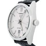 Buy Shop Tag Heuer Carrera Date Silver Dial Black Leather Strap Watch for Men - WBN2111.FC6505 USA Online