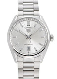 Buy Shop Tag Heuer Carrera Date Silver Dial Silver Steel Strap Watch for Women - WBN2111.BA0639 USA Online