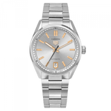 Buy Shop Tag Heuer Carrera Date Silver Dial Silver Steel Strap Watch for Women - WBN2310.BA0001 USA Online